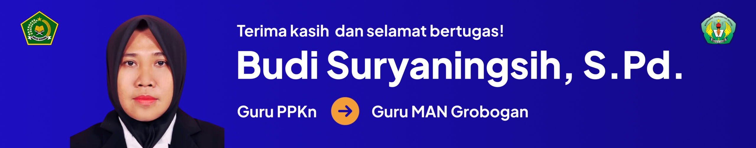 Budi Suryaningsih, S.Pd.Guru MAN Grobogan (2024)
