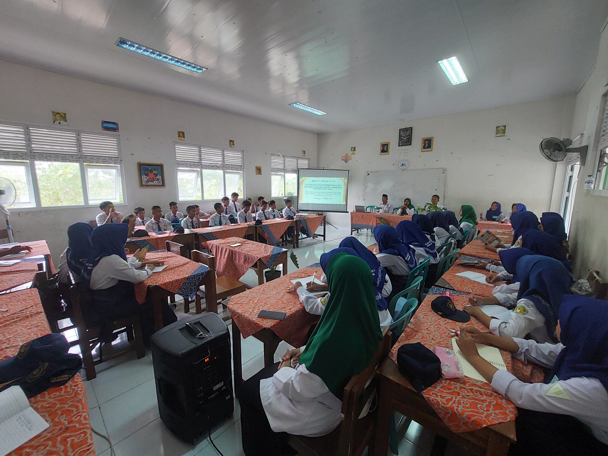 LDK OSIM MTsN 3 Rembang Kuatkan Kepemimpinan Multiaspek